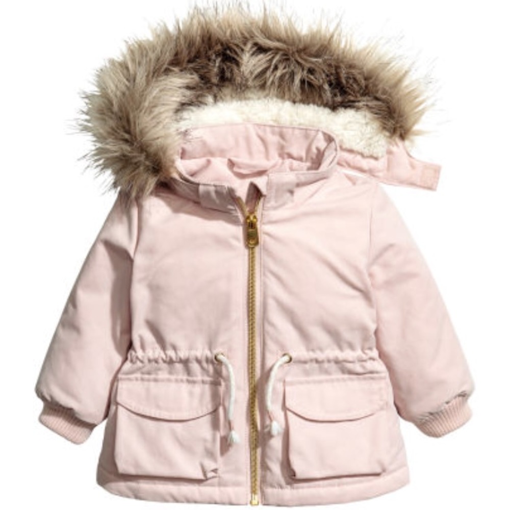 Padded Parka Powder Pink